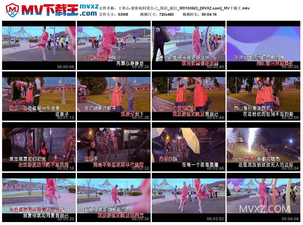 王奕心-爱你如同爱自己_国语_流行_MD103923